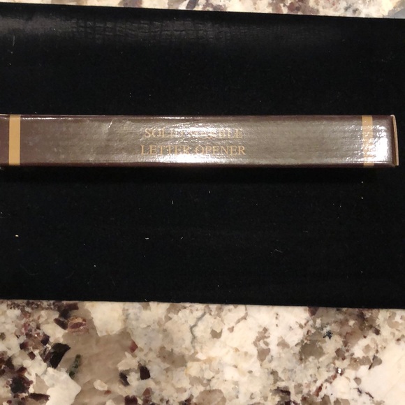 New Monarch Green Marble Letter Opener - Picture 9 of 9